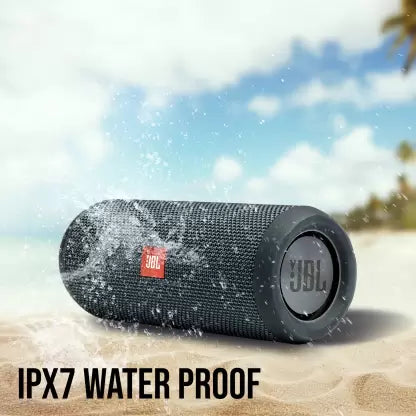 JBL Flip Essential IPX7 Waterproof 16 W Bluetooth Speaker  (Grey, Stereo Channel) JBL Flip Essential IPX7 Waterproof 16 W Bluetooth Speaker  (Grey, Stereo Channel)